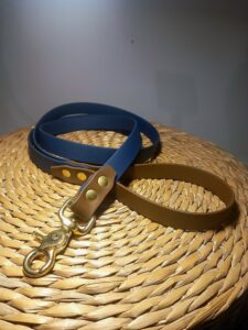 laisse en biothane® ou sangle enduite pvc