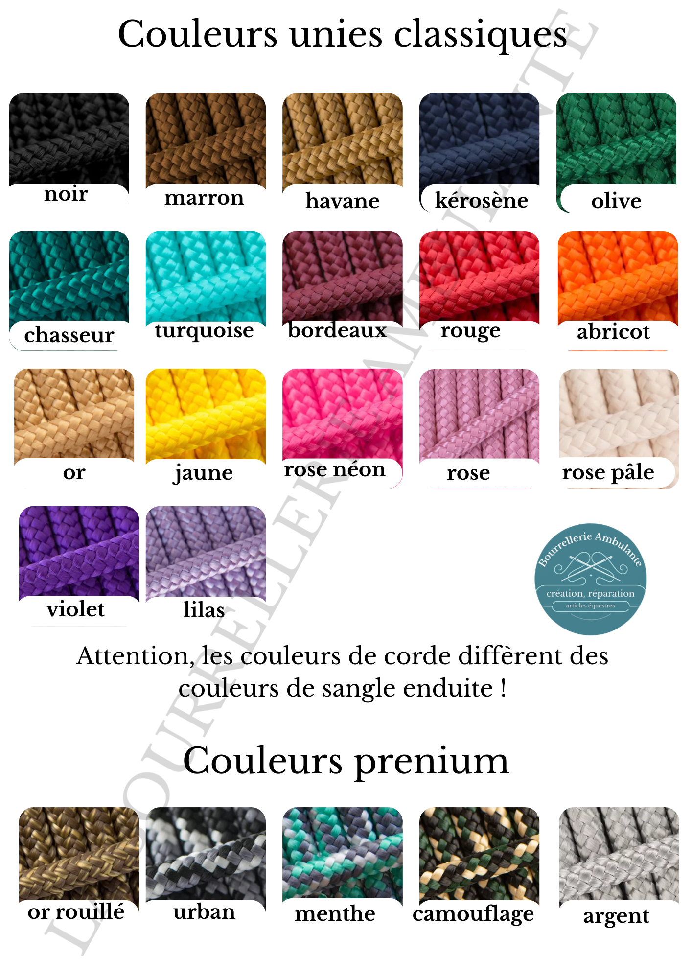 rênes en corde rênes en corde